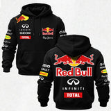 Infiniti Red Bull Racing Printed Fleece-lined Unisex Pocketless Hoodie
