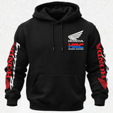 Honda Racing Corporation Printed Fleece-lined Unisex Hoodie