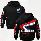 Honda Racing Corporation Printed Fleece-lined Unisex Hoodie