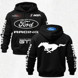 Ford Mustang GT Printed Fleece-lined Unisex Hoodie