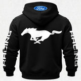 Ford Mustang GT Printed Fleece-lined Unisex Hoodie