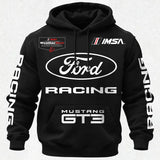 Ford Mustang GT Printed Fleece-lined Unisex Hoodie