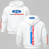Ford Racing Printed Fleece-lined Unisex Hoodie
