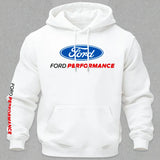 Ford Racing Printed Fleece-lined Unisex Hoodie
