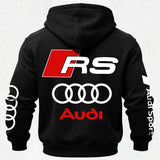 Audi Sport RS Printed Fleece-lined Unisex Hoodie