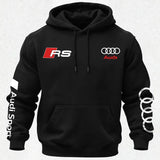 Audi Sport RS Printed Fleece-lined Unisex Hoodie