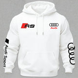 Audi Sport RS Printed Fleece-lined Unisex Hoodie