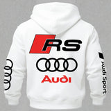 Audi Sport RS Printed Fleece-lined Unisex Hoodie