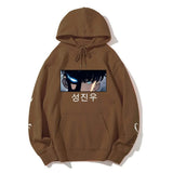 jin woo Hoodie Oversize Unisex