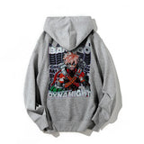 Bakugo Hoodie Oversize Unisex