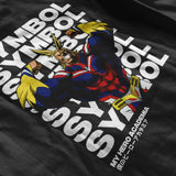 All Might Hoodie Oversize Unisex