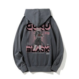 Black Goku Hoodie Oversize Unisex