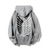 Attack on Titan Hoodie Oversize Unisex