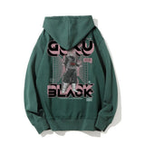 Black Goku Hoodie Oversize Unisex