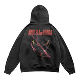 Scissor Blade Hoodie Oversize Unisex