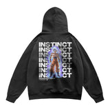White Goku Hoodie Oversize Unisex